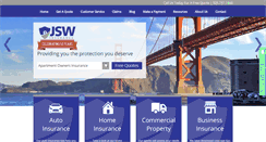 Desktop Screenshot of jswinsurance.com