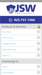 Mobile Screenshot of jswinsurance.com